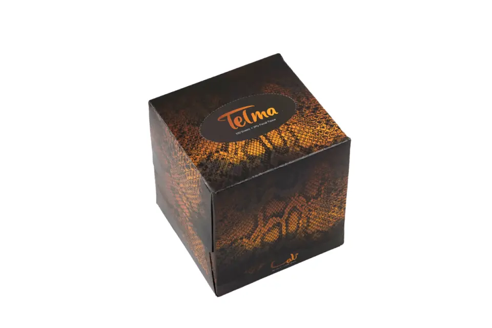 دستمال کاغذی مکعبی 200 برگ- طرح مار.png