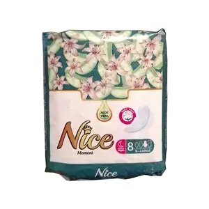 نوار بهداشتی بالدار ماکسی نایس با رویه مشبک سایز بزرگ (ویژه شب)