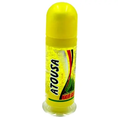 ژل مو آتوسا (Atousa) مدل Aloe vera رنگ زرد حجم 100 میلی‌ لیتر